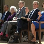 bush library ceremony