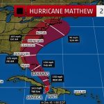 hurricane matthew map